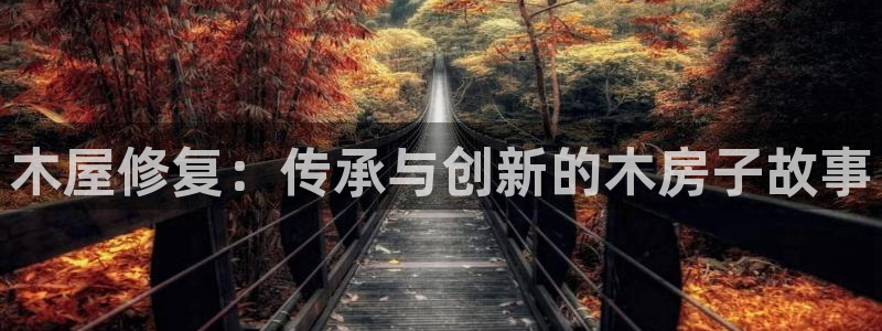 意昂体育3注册：木屋修复：传承与创新的木房子故事