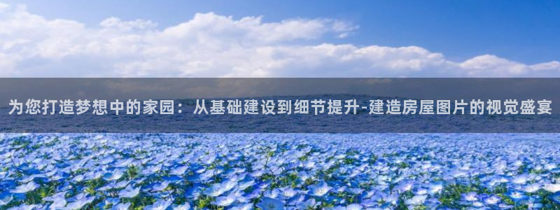 意昂3官方：为您打造梦想中的家园：从基础建设到细节提升-建造房屋图片的视觉盛宴