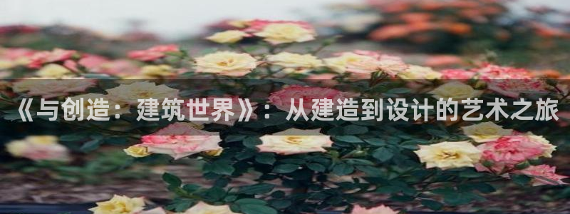 意昂体育3平台注册要钱吗是真的吗：《与创造：建筑世界》：从建造到设计的艺术之旅