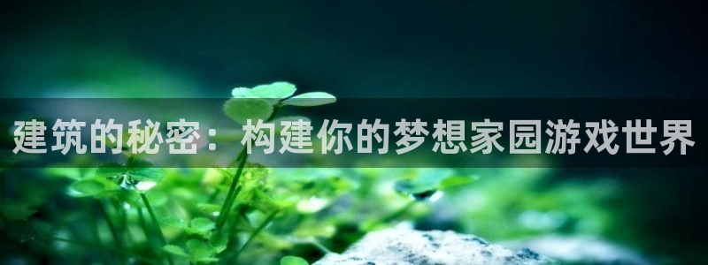 意昂3娱乐下载：建筑的秘密：构建你的梦想家园游戏世界