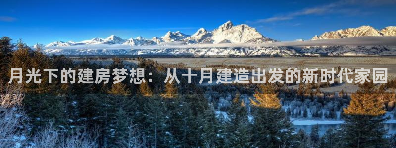 意昂3官网：月光下的建房梦想：从十月建造出发的新时代家园