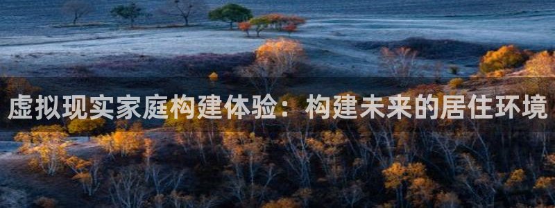 意昂3娱乐网站：虚拟现实家庭构建体验：构建未来的居住环境