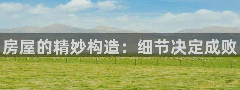 德国意昂3集团：房屋的精妙构造：细节决定成败